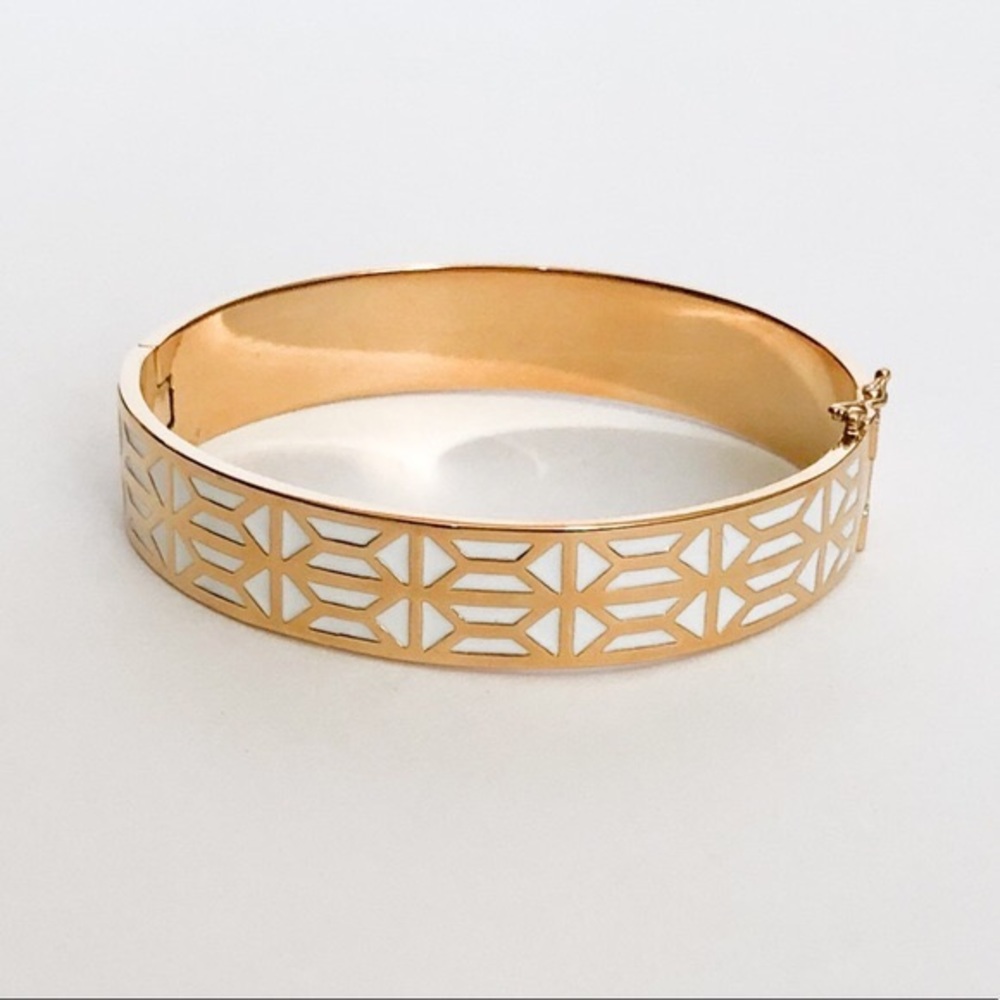 Stella & Dot Breezeblock Enamel Bangle